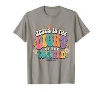 Jesús es la Luz Campamento de Diseño del Ministerio Juvenil Cristi Camiseta