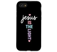 Jesús es la luz Cita Cristiana Dios adorador Biblia Carcasa para iPhone SE (2020) / 7/8