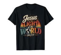 Jesús es la Luz del Mundo Juan 8:12 Camiseta