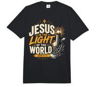 Jesús es la luz' del Mundo Juan 8:12 VBS 2026 Comfort Colors Adult Heavyweight T-Shirt