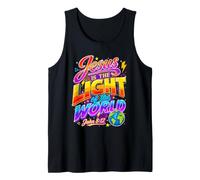 Jesús es la luz del Mundo - Vacation Bible School Camiseta sin Mangas