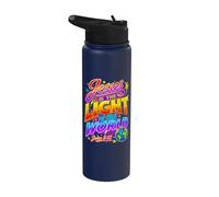 Jesús es la luz del mundo - Vacation Bible School Stainless Steel Insulated Water Bottle