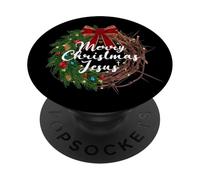 Jesús es la razón de la Temporada de Navidad Christian Xmas PopSockets PopGrip Adhesivo