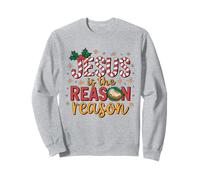 Jesús es la razón de la temporada Navidad cristiana Sudadera