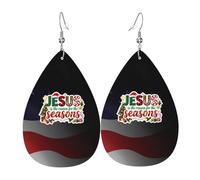 Jesús Es La Razón De Las Estaciones Mujer Pendiente De Gota Grandes Pendientes Colgantes Llamativos Pendientes Para Uso Diario Boda Fiesta