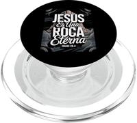 Jesús es la Roca eterna - Isaías 26:4 Español Cristiano PopSockets PopGrip para MagSafe