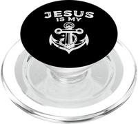 Jesús es mi Ancla, Inspirado en la fe Cristiana PopSockets PopGrip para MagSafe