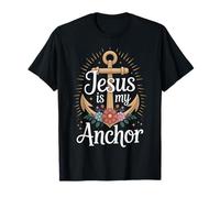 Jesús es mi Ancla Religiosa Hermosa Camiseta