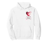 Jesús es mi corazón Amoroso de fe Cristiana para Siempre Sudadera con Capucha