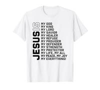 Jesús es mi Dios Mi Rey Mi Señor Mi Salvador Mi Todo Camiseta