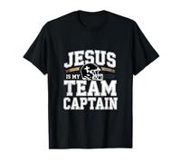 Jesús es mi Equipo Capitán Football Camiseta