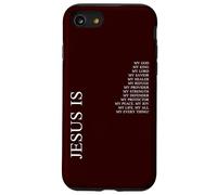Jesús es mi fe Cristiana mínima Carcasa para iPhone SE (2020) / 7/8
