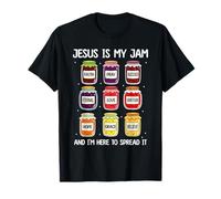 Jesús Es Mi Jam Cristianismo Fe Dios Biblia Cristo Camiseta