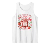 Jesús es mi Jam Sweet Faith Daily Christian Camiseta sin Mangas