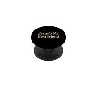 Jesús es mi Mejor Amigo Fe Cristiana Adoración Religiosa PopSockets PopGrip Adhesivo