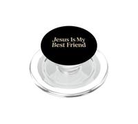 Jesús es mi Mejor Amigo Fe Cristiana Adoración Religiosa PopSockets PopGrip para MagSafe