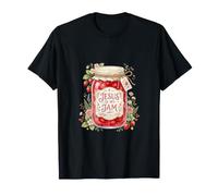 Jesús es mi Mermelada Fresa Fe Cristiana Adoración a Dios Camiseta