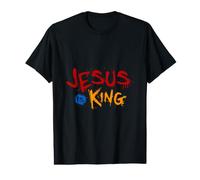 Jesús es mi Rey - Biblia Historia Real Jesús Feliz Camiseta gráfica económica