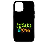 Jesús es mi Rey - Biblia Historia Real Jesús Feliz Carcasa para iPhone 12/12 Pro