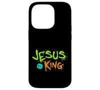 Jesús es mi Rey - Biblia Historia Real Jesús Feliz Carcasa para iPhone 14 Pro