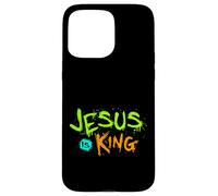 Jesús es mi Rey - Biblia Historia Real Jesús Feliz Carcasa para iPhone 15 Pro MAX