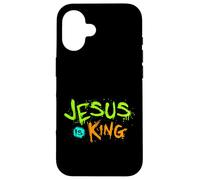 Jesús es mi Rey - Biblia Historia Real Jesús Feliz Carcasa para iPhone 16