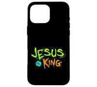 Jesús es mi Rey - Biblia Historia Real Jesús Feliz Carcasa para iPhone 16 Pro MAX