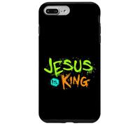 Jesús es mi Rey - Biblia Historia Real Jesús Feliz Carcasa para iPhone 7 Plus/8 Plus