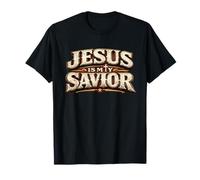 Jesús es mi Salvador Cruz de fe Cristiana Regalo del Camiseta