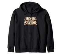 Jesús es mi Salvador Cruz de fe Cristiana Regalo del Sudadera con Capucha