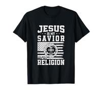 Jesús es mi Salvador No Mi Religión Dios Fe Jesús Camiseta
