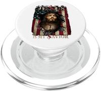 Jesús es mi Salvador PopSockets PopGrip para MagSafe