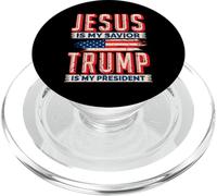 Jesús es mi Salvador Trump es mi elección Presidente 2024 PopSockets PopGrip para MagSafe