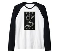 Jesús es mi Señor y Salvador - Christian Crown Camiseta Manga Raglan