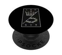 Jesús es mi Señor y Salvador - Christian Crown PopSockets PopGrip Adhesivo