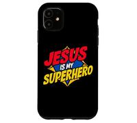 Jesús es mi superhéroe, Dios Cristiano, cómic religioso, niño Carcasa para iPhone 11