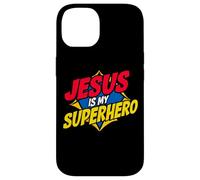 Jesús es mi superhéroe, Dios Cristiano, cómic religioso, niño Carcasa para iPhone 14