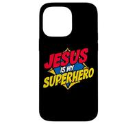 Jesús es mi superhéroe, Dios Cristiano, cómic religioso, niño Carcasa para iPhone 14 Pro MAX