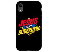 Jesús es mi superhéroe, Dios Cristiano, cómic religioso, niño Carcasa para iPhone XR