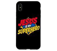 Jesús es mi superhéroe, Dios Cristiano, cómic religioso, niño Carcasa para iPhone XS MAX