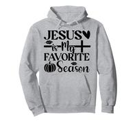 Jesús es mi Temporada Favorita Christian Sudadera con Capucha