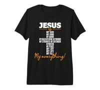 Jesús es mi Todo - Christian Religious Bible Church Camiseta Premium