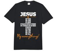 Jesús es mi Todo - Christian Religious Bible Church Comfort Colors Adult Heavyweight T-Shirt