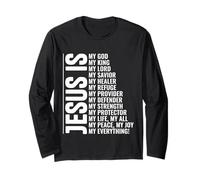 Jesús es mi Todo fe Cristiana inspiradora Manga Larga