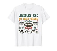 Jesús Es Mi Todo Fe Cristiana Mi Dios Rey Esperanza Alegría Camiseta
