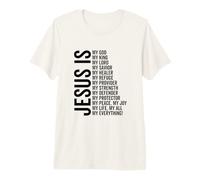 Jesús Es Mi Todo Mi Todo Mi Dios Señor Salvador Sanador Camiseta Premium