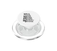 Jesús Es Mi Todo Mi Todo Mi Dios Señor Salvador Sanador PopSockets PopGrip para MagSafe
