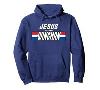 Jesús Es Mi Wingman Ropa Cristiana Jesús Señor Y Salvador Sudadera con Capucha