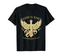 Jesús es Rey, 1 Corintios 15:3-4 Camiseta