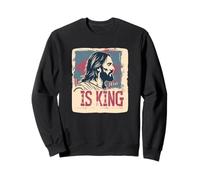 Jesús es Rey Una Declaración de Fe y Amor Sudadera